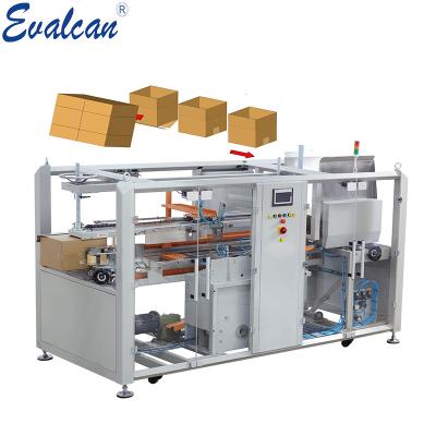 China Corrugated Food Cardboard Case Strip Unpacking Machine Erector for sale