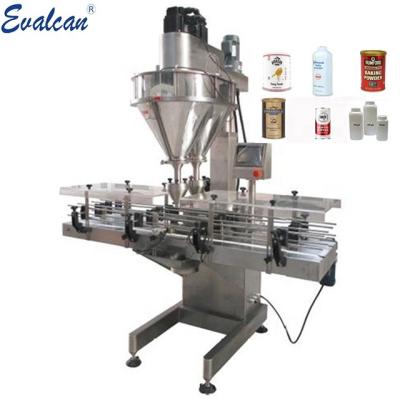 China Automatic CLOTHING Milk Powder Tin Can Filling Machine Aluminum With Single Fillers for sale