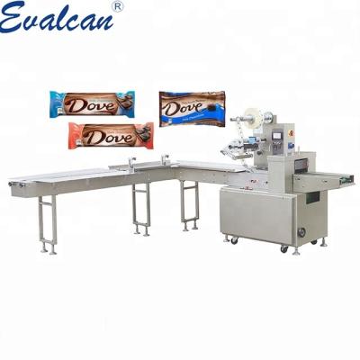 China Automatic Food Protein Bar Flow Pillow Bag Package Machine for sale