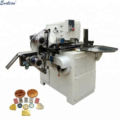 China Automatic Food Coin Chocolate Foil Wrapping Machine for sale