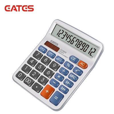 China Popular Best Selling EATES 12 Digits Check Correct Calculator Real Solar Desktop Calculator for sale