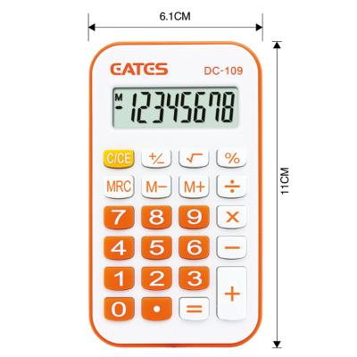 China Hot Selling Calculator Colorful 8 Digit Calculator School Desk for sale