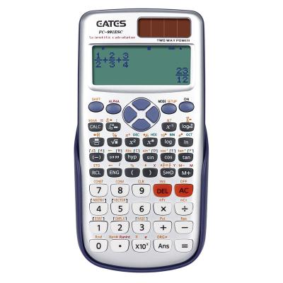 China School Supplies FC-991ES Convenient Calculator 417 Function Scientific Student Calculator for sale