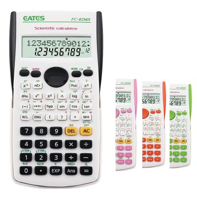 China OEM Scientific Popular Design 2 Line Scientific Calculator With 240 Function FC-82MS for sale