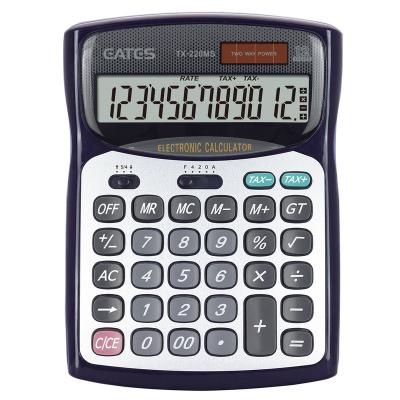 China Max Digits Solar Power Source Calculator Scientific Office Desktop Calculator Advanced Tax Calculator 12 Technology for sale