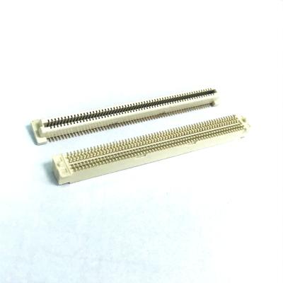 China PCB Board Pitch 0.8mm Female BTB Connector 120 Positions 2x60 Pins Gold Snap Board To Board Header for sale