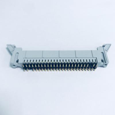 China Pitch 2.54mm 2x25P PCB. SMT Dual Row Right Angle Type With Pin Header Ejector Connector for sale