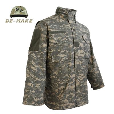 China Custom Made Military Uniforms Anti-Static Army Camouflage M65 Jacket Manufacturers Military Uniforms for sale