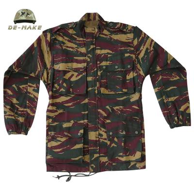 China Standard 65T/35C Camouflage multicam custom made military uniform tricolor uniform Anti-UV for ADP military uniforms for sale