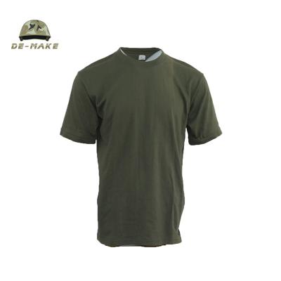 China Shorts Anti-Static Sleeve Camouflage Military T-shirt For Army Solider Factory High Quality for sale