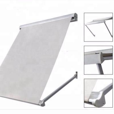 China Acrylic Balcony Motor Control Window Aluminum Retractable Remote Tent for sale