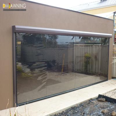 China ZIPPER Anti-UV RETRACTABLE ROLLING SCREENS FOR HOMES and RESTAURANTS for sale