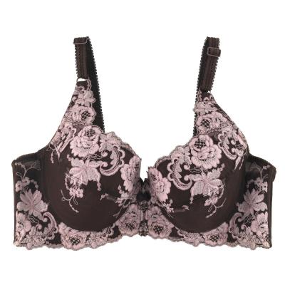 China Womens Embroidery Plus Size Bra Underwear for sale