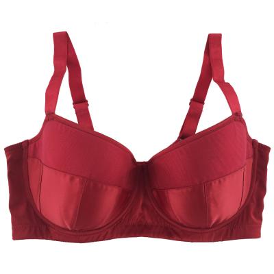 China Good Quality Red Big Size Lady Bra for sale