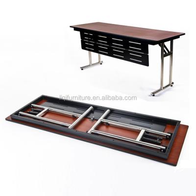 China Training Table Seminar Meeting Lecture IBM Study Table With Folding Leg And Laminate Top for sale