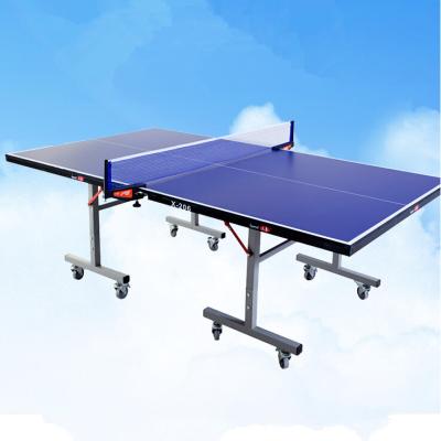 China Folding Ping Pong School Table with Movable Foldable Lift Function for sale