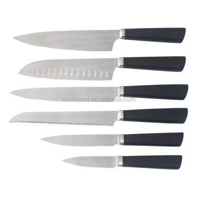 China Viable 6PC KITCHEN KNIFE SET, FASHIONABLE DESIGN for sale