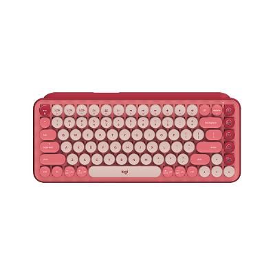 China Logitech KEYS Anti-ghosting new P typewriter retro radio OP mechanical keyboard around portable wireless keyboard for sale