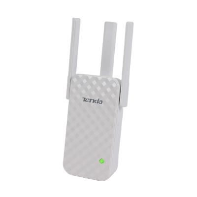 China Tenda A12 300Mbps WiFi Extender Home Channel English Wireless Repeater Universal Channel N300 Supplement for sale