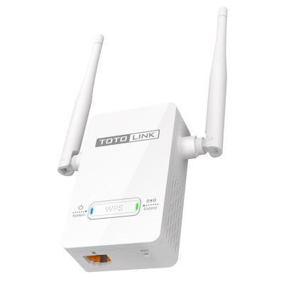 China High Performance TOTOLINK EX300 300Mbps Plastic Wireless Repeater Supplement For Home for sale