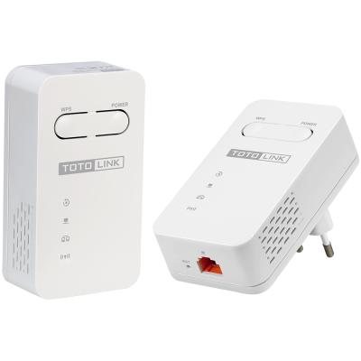 China TOTOLINK Adaptador Home Extender 200Mbps Over Powerline Router Homeplug AV PLW350 KIT Ponte Metros de Cobertura for sale