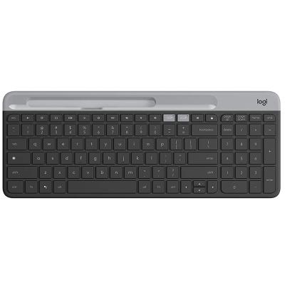 China Anti-ghosting Logitech K580 Slim Multi-Device Wireless Keyboard for Chrome OS USB Receiver, Easy Switch, 24 Months Battery, Desktop for sale