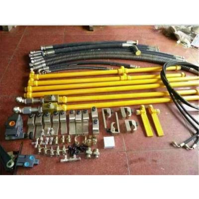 China Excavator Complete Pipe Sets With Crushing Hammer / Holding Grab / Plate Compactor for sale