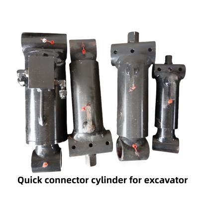 China Excavator Quick Connect Cylinder Mechanical / Hydraulic Type for sale