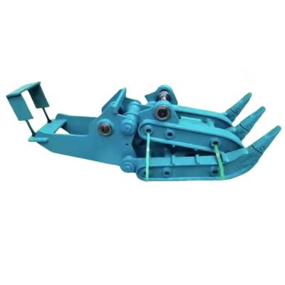 China Mechanical Excavator Rock Grapple Rotating Wear Resistant for sale