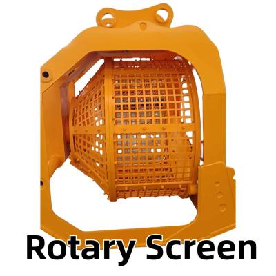 China Graafmachine Rotary Screen Bucket Sieve Bucket Op maat Te koop