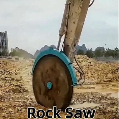 China Excavator Hydraulic Rock Saw Stone Concrete Cutting Machine For Cutting Rocks for sale