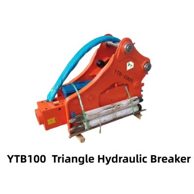 China YTB100 Hydraulic Breaker Hammer Side Type Triangle Type 100 Chisel For 10-16 Tons for sale