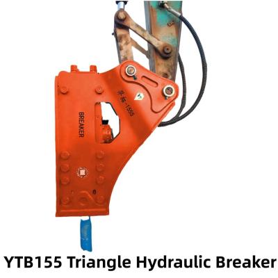 China Mining Triangle Hydraulic Breaker Hammer 155 Chisel Suit 28-35 Tons Excavator for sale