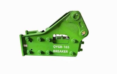 China Hydraulic Excavator Rock Breaker QYGB165S Triangle Type 165 Chisel for 36-45 Tons for sale