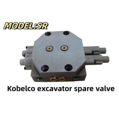 China Kobelco Excavator Spare Parts Silver Color Control Valve for sale