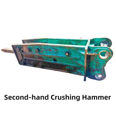 China Second Hand Breaker / Crushing Hammer 140 Chisel For 19-26 Tons Excavator for sale