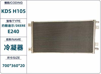 China Air Conditioning Condenser / Cooling Network For Excavator for sale