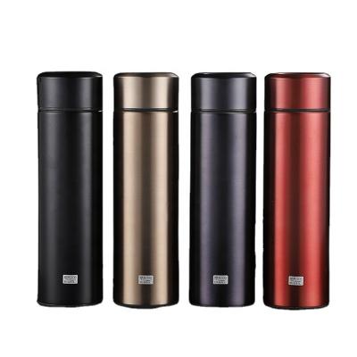 China 2918KV 350ml 12oz Double Wall 316 Titanium Vacuum PORTABLE Portable Water Bottle Double Insulated Thermos With Infuser Stainless Steel Tea Flask for sale