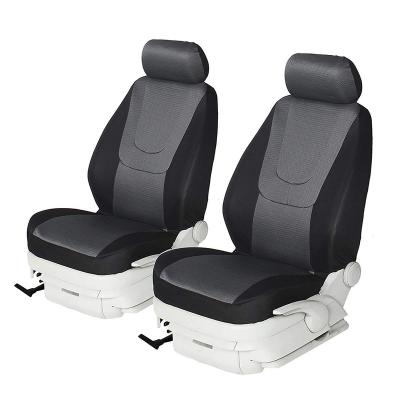 China Simple Color Without Pattern SC-18017 Super Quality Protect Polyester Car Sit Cove Front Universal Airbag Seat Cover for sale