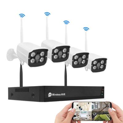 China NIGHT VISION Tuya WIFI Security Camera AI System Face Recognition NVR Wireless Kit for sale