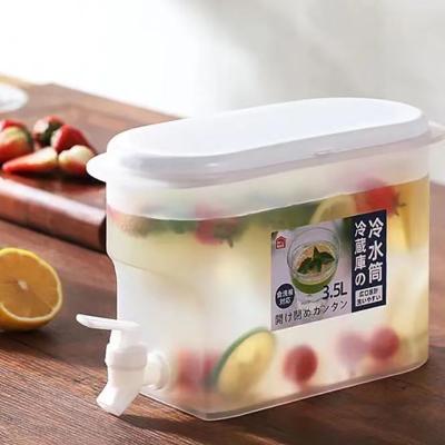 China 3 Gallon Food Grade Plastic Mosaic Tea Supply Cheap Plastic Cocktail Fruit Fruit Kettle Cold Buffet Drank Juce Juice Beverage Dispenser With Tap for sale