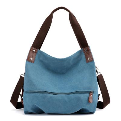 China Fashion Fashion Totes Handbag Shoulder Female Casual Cross - Body Women Canvas Bag for sale