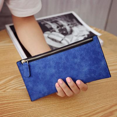 China Standard PU Design Colorful Bowknot Dangle Wallets Ladies Pinch Wallets Leather Woman for sale