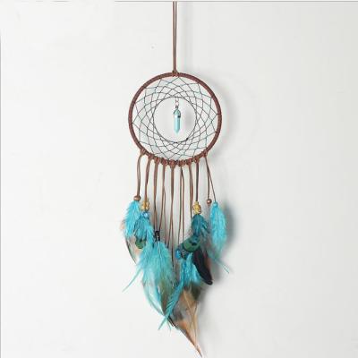 China China Handmade Dream Catcher Feathers Decoration for Car Wall Hanging Room Home Decor Hanging Dreamcatche for sale