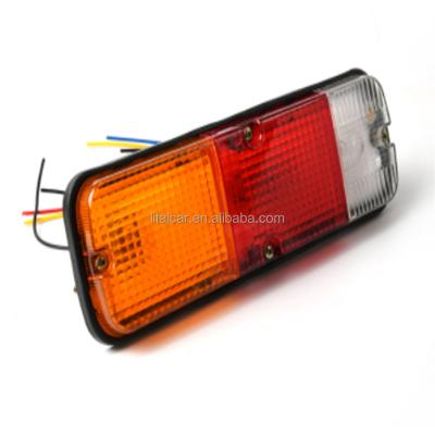 China Led Lights Around Stop Turn Tail Signal Rear Light For Truck Trailer 20LEDThree-color Truck Lights for sale