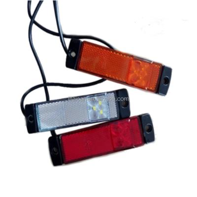 China Truck Logo Led Interior Atmosphere Light Car Signal Waterproof Tail Lights 20LEDThree-color Truck Lights for sale