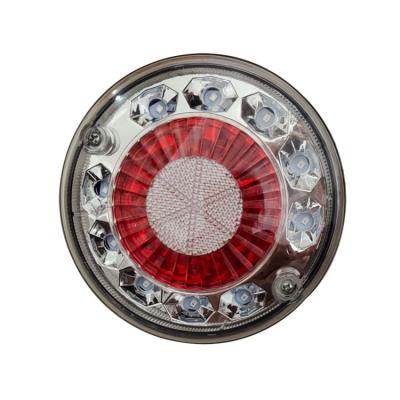 China High Quality Hot Selling LED Truck Light 19 LED Bicolor Bicolor Dome Light Around Light Truck Dome Light for sale