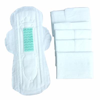 China Super Absorbent Fully Stocked Skin Friendly Breathable China Mint Scented Napkin Ultra Thin Sanitary Napkins for sale