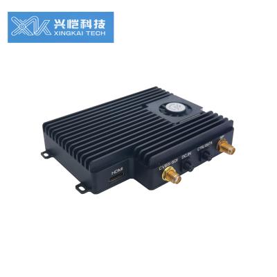 China 30km NLS COFDM Video Transmitter For UAV UGV Drone HD 1080P RF Mobile Radio Communication ADAV H.264 Streaming Encoder XK-F113THS for sale