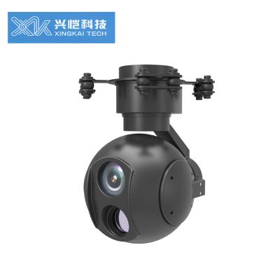 China 30X Optical Zoom Dual Gimbal Camera for UAV ADAV Uas for Surveillance Object Tracking Thermal Camera with Ethernet HDMI IDS Dual Gimbal Camera for for sale